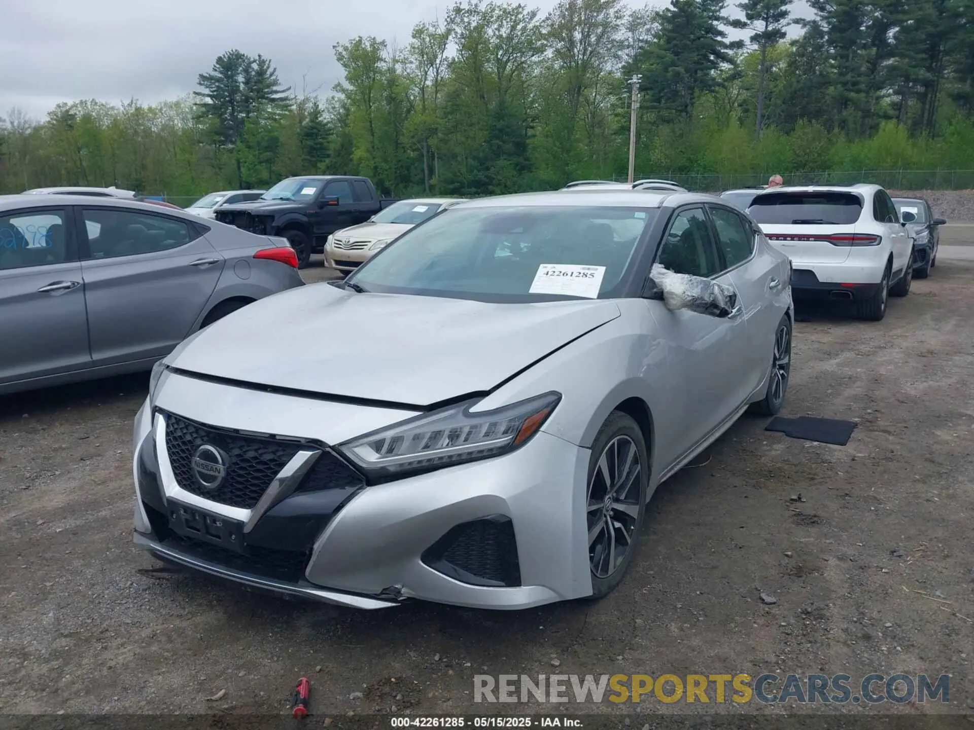 6 fotografías del automóvil dañado 1N4AA6CV4MC513919 NISSAN MAXIMA 2021