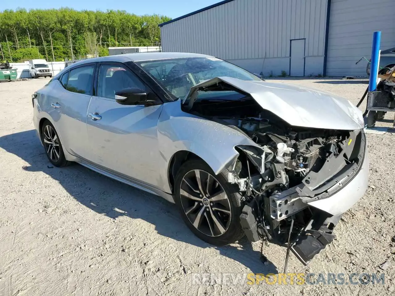 4 fotografías del automóvil dañado 1N4AA6CV5MC503707 NISSAN MAXIMA 2021