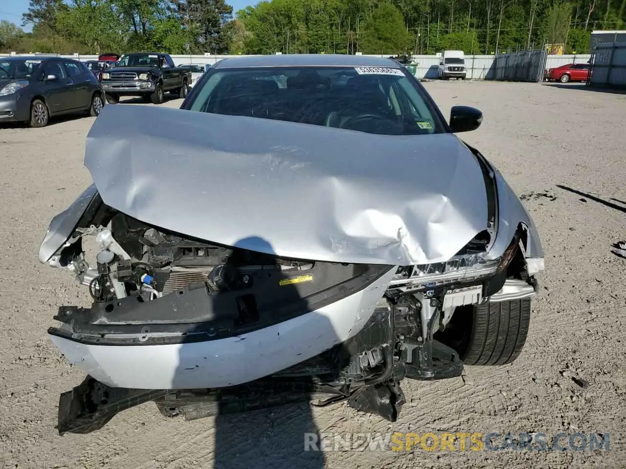 5 fotografías del automóvil dañado 1N4AA6CV5MC503707 NISSAN MAXIMA 2021