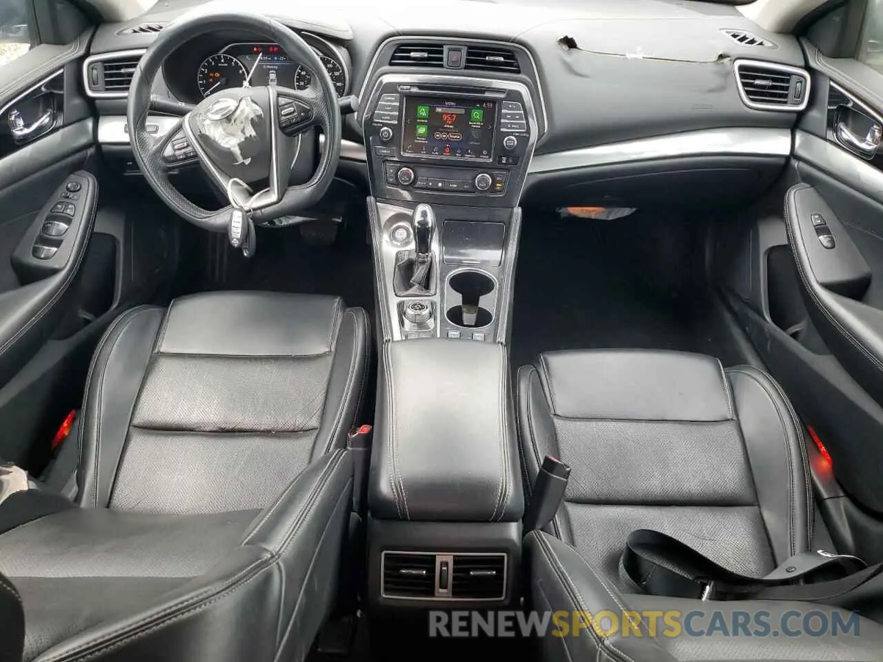 8 fotografías del automóvil dañado 1N4AA6CV5MC503707 NISSAN MAXIMA 2021