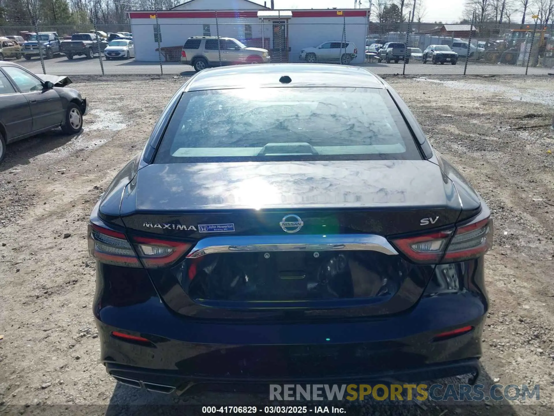 16 fotografías del automóvil dañado 1N4AA6CV5MC513640 NISSAN MAXIMA 2021