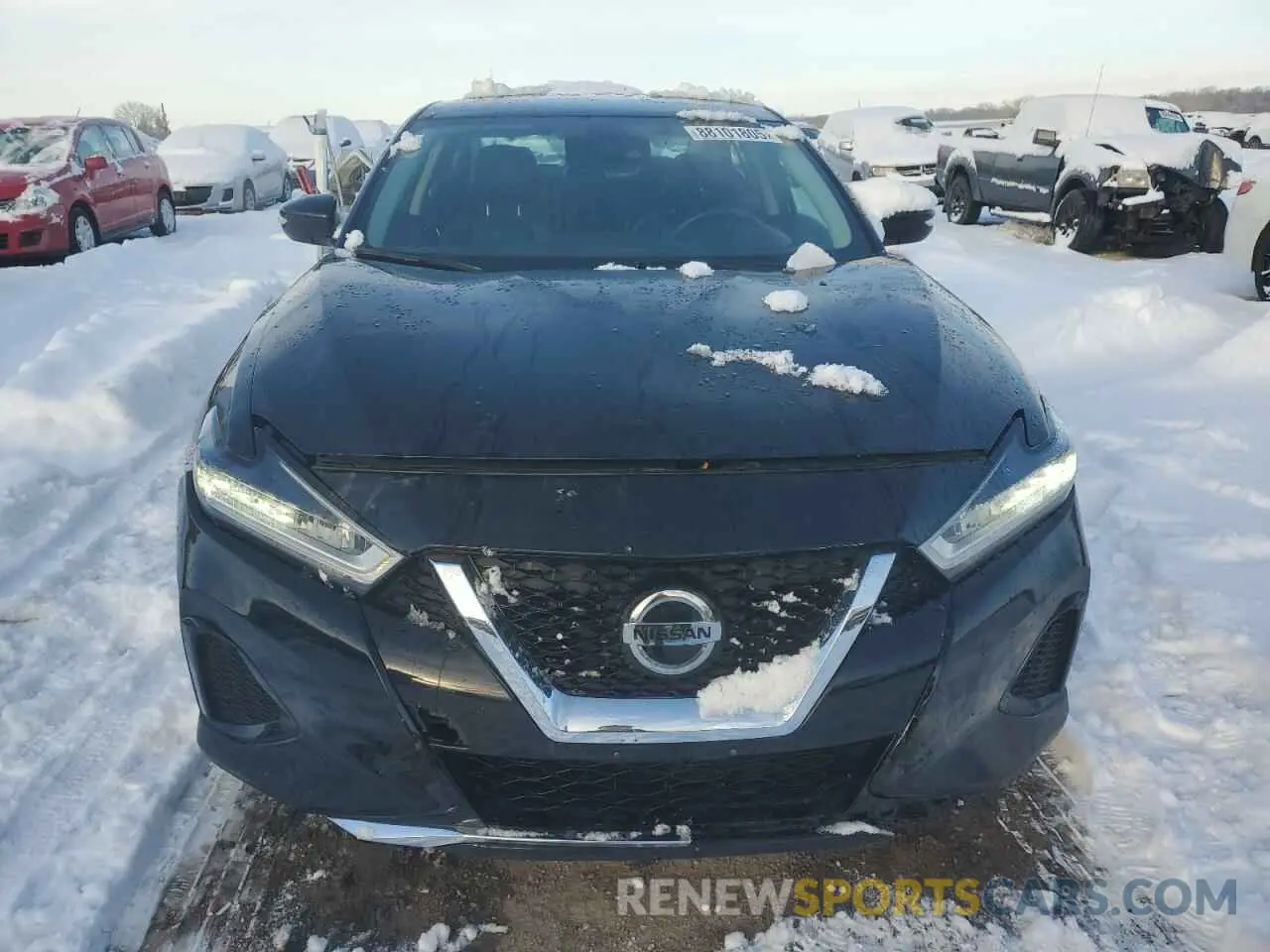 5 fotografías del automóvil dañado 1N4AA6CV6MC512190 NISSAN MAXIMA 2021