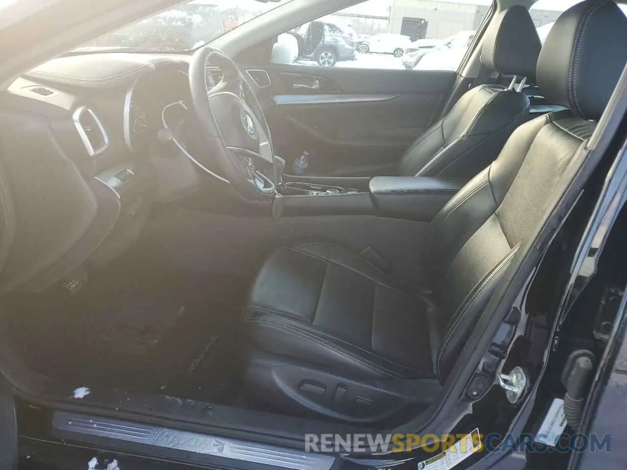7 fotografías del automóvil dañado 1N4AA6CV6MC512190 NISSAN MAXIMA 2021