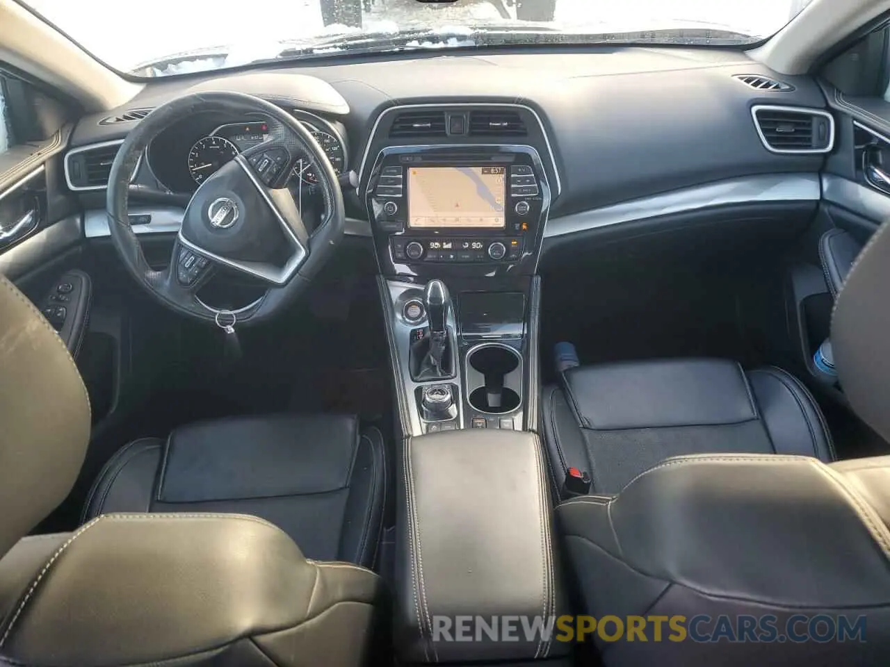 8 fotografías del automóvil dañado 1N4AA6CV6MC512190 NISSAN MAXIMA 2021