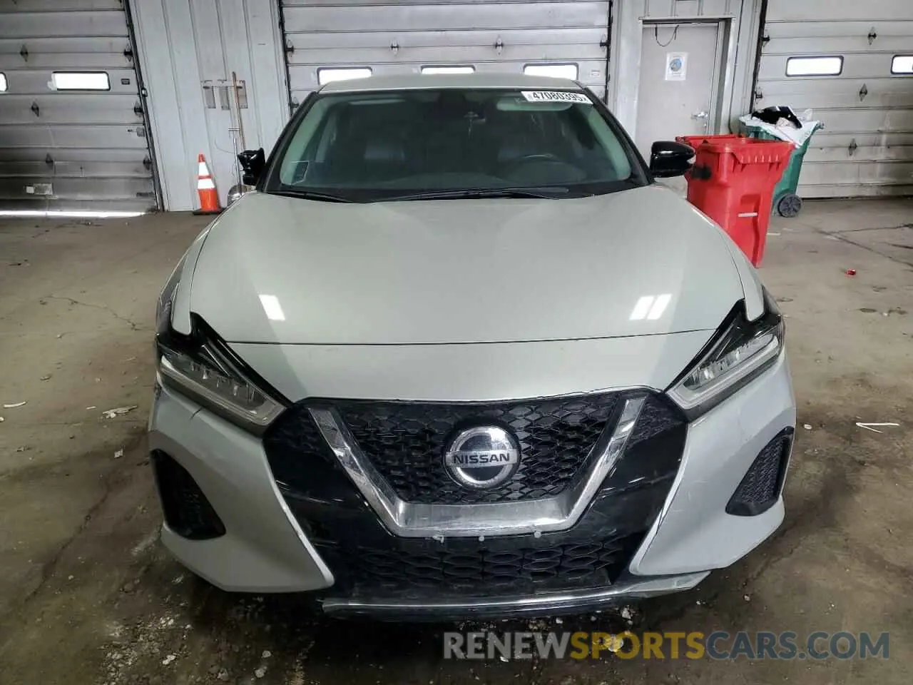 5 fotografías del automóvil dañado 1N4AA6CV6MC514957 NISSAN MAXIMA 2021