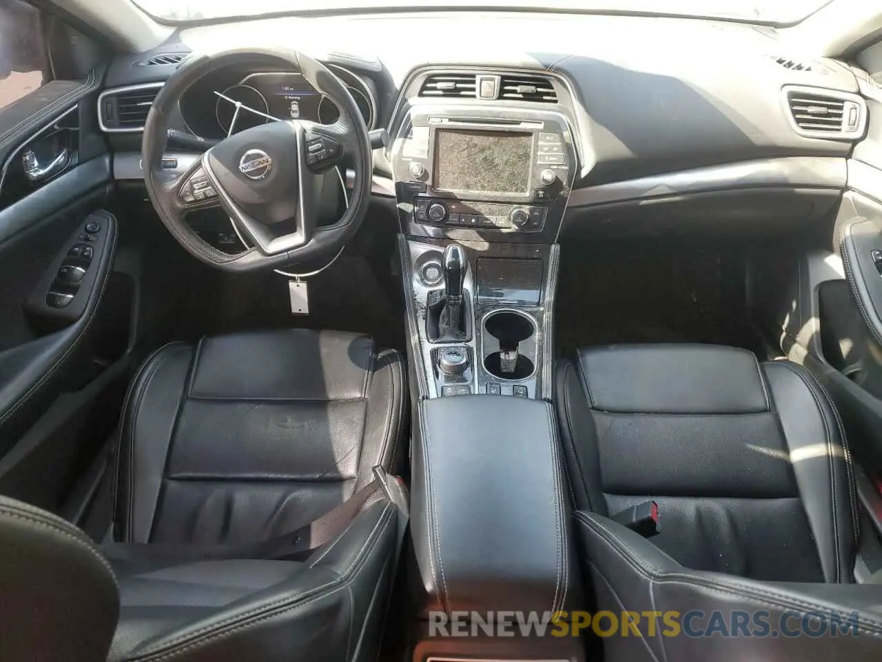 8 fotografías del automóvil dañado 1N4AA6CV6MC514957 NISSAN MAXIMA 2021