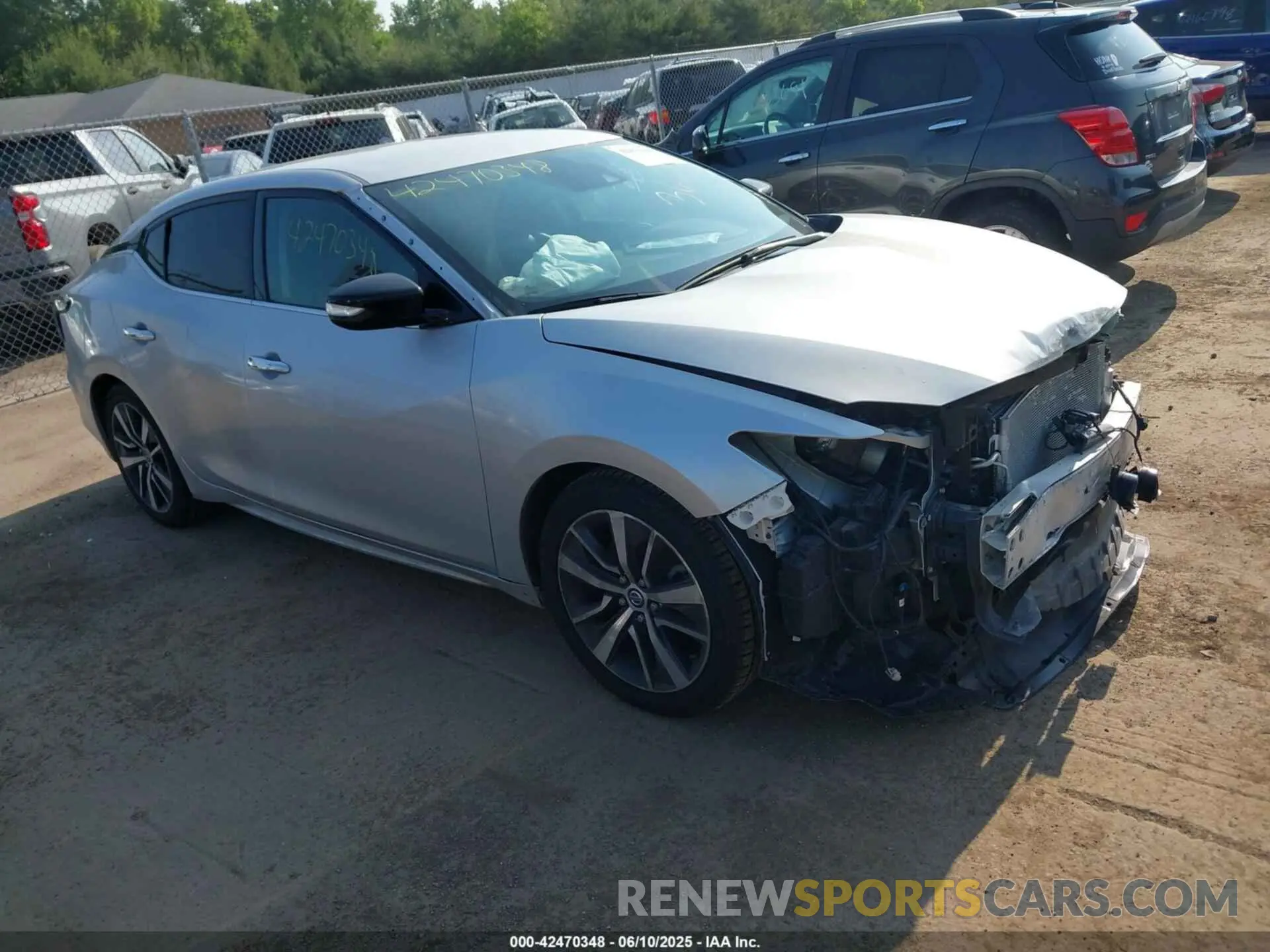 1 fotografías del automóvil dañado 1N4AA6CV7MC513624 NISSAN MAXIMA 2021