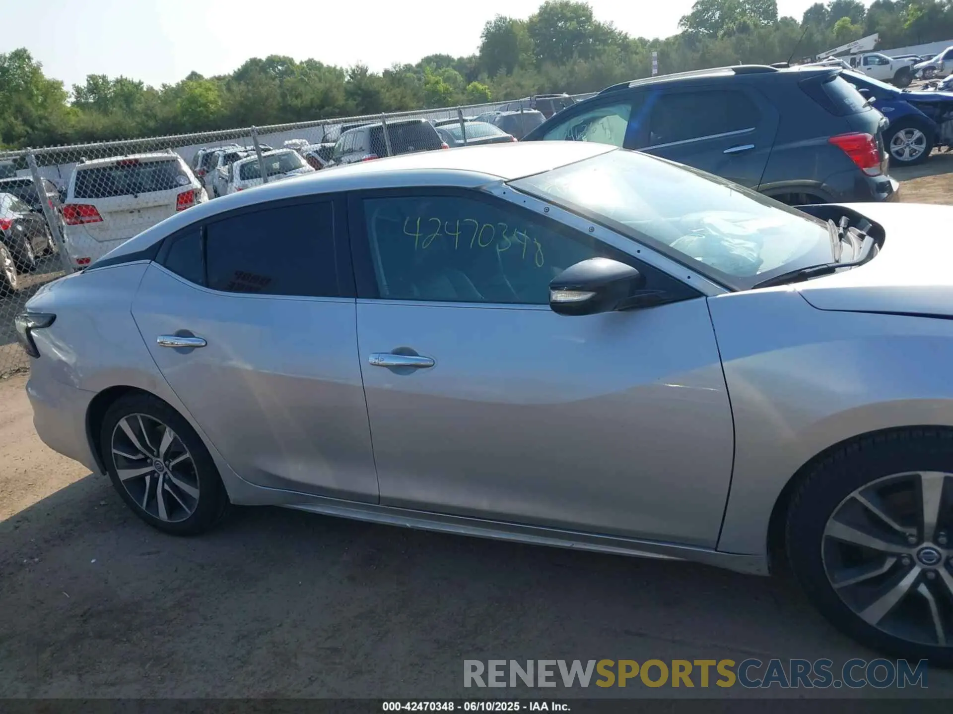 14 fotografías del automóvil dañado 1N4AA6CV7MC513624 NISSAN MAXIMA 2021