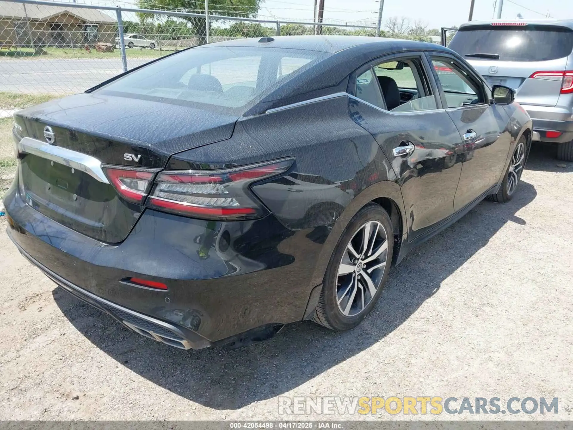 4 fotografías del automóvil dañado 1N4AA6CV8MC515334 NISSAN MAXIMA 2021