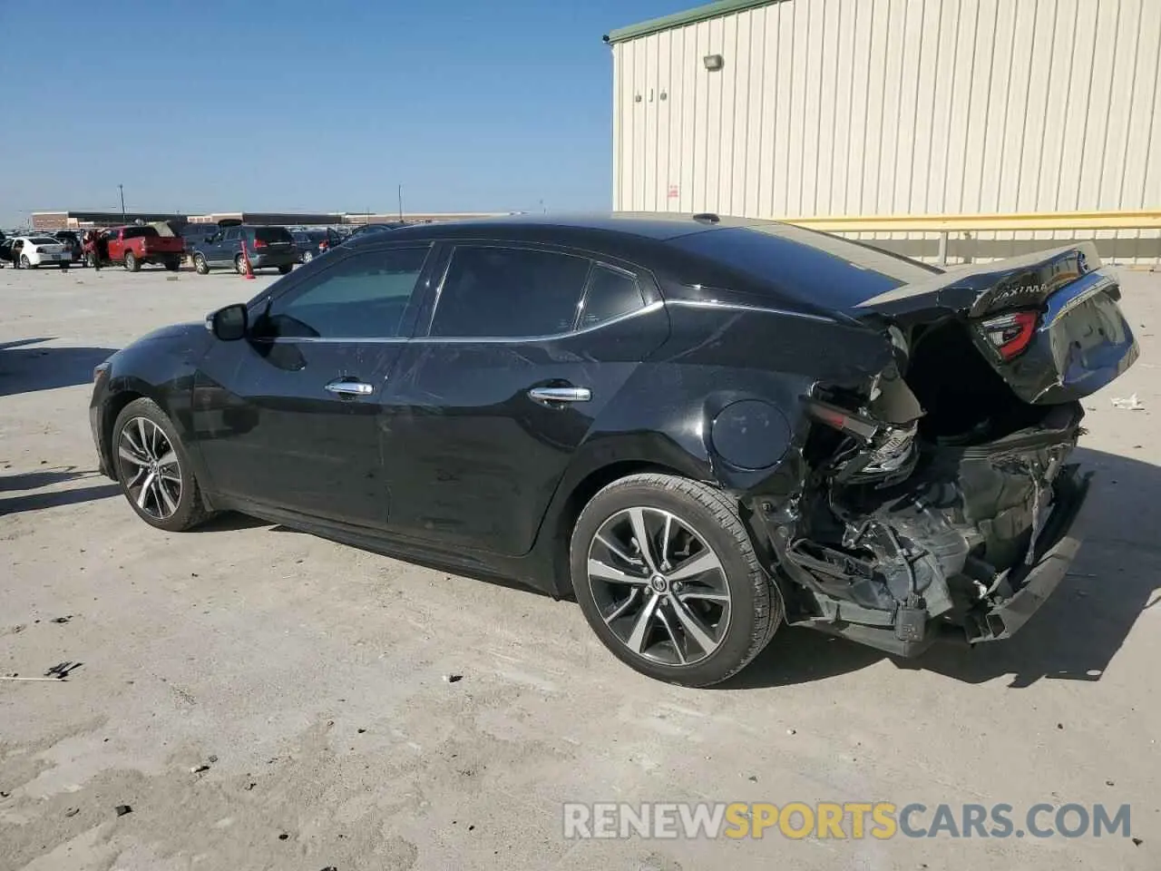 2 fotografías del automóvil dañado 1N4AA6CV9MC508280 NISSAN MAXIMA 2021