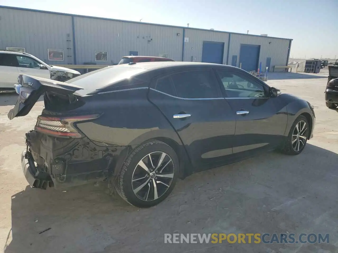 3 fotografías del automóvil dañado 1N4AA6CV9MC508280 NISSAN MAXIMA 2021
