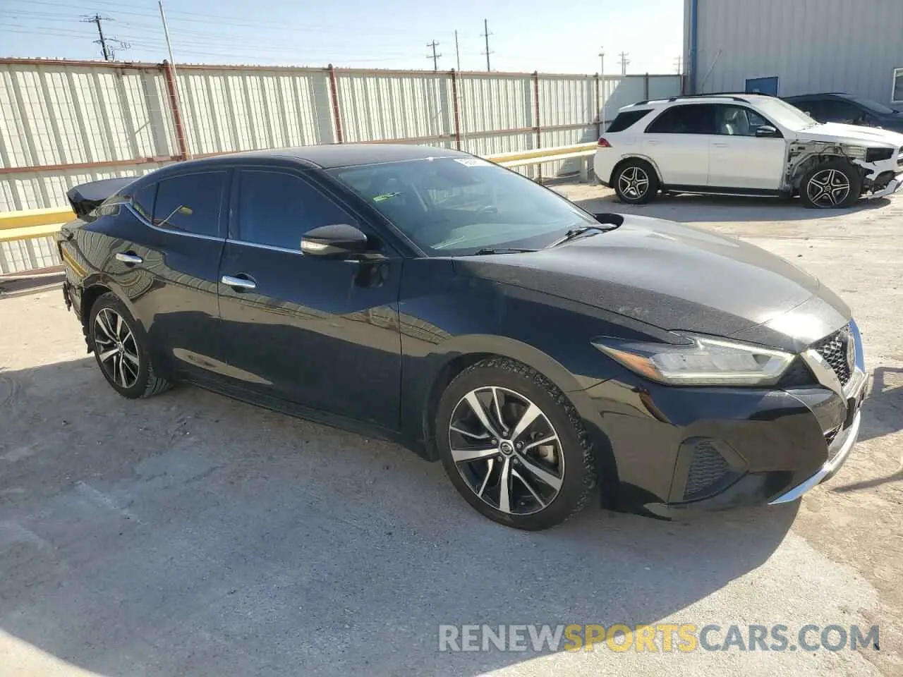 4 fotografías del automóvil dañado 1N4AA6CV9MC508280 NISSAN MAXIMA 2021