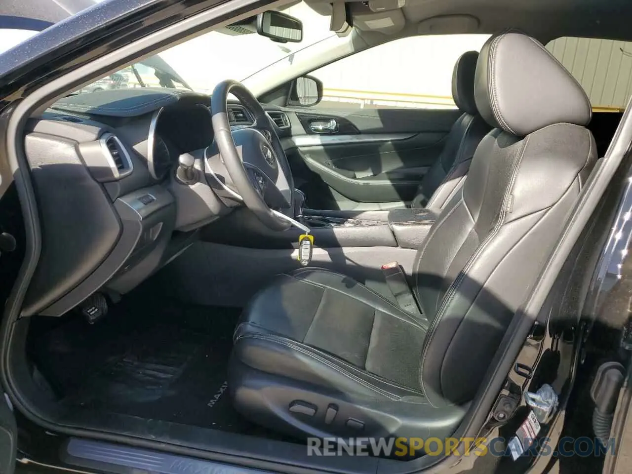 7 fotografías del automóvil dañado 1N4AA6CV9MC508280 NISSAN MAXIMA 2021