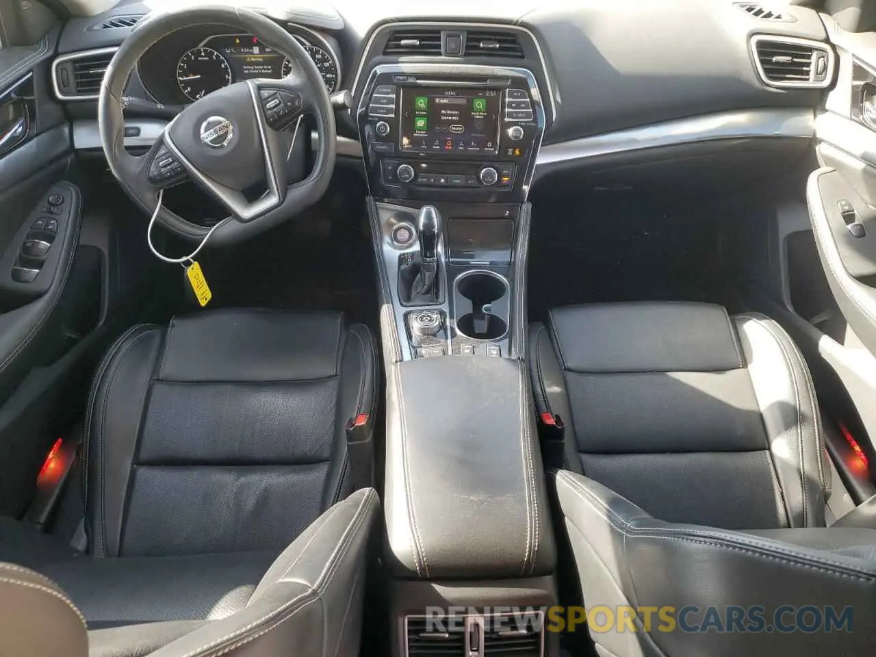 8 fotografías del automóvil dañado 1N4AA6CV9MC508280 NISSAN MAXIMA 2021