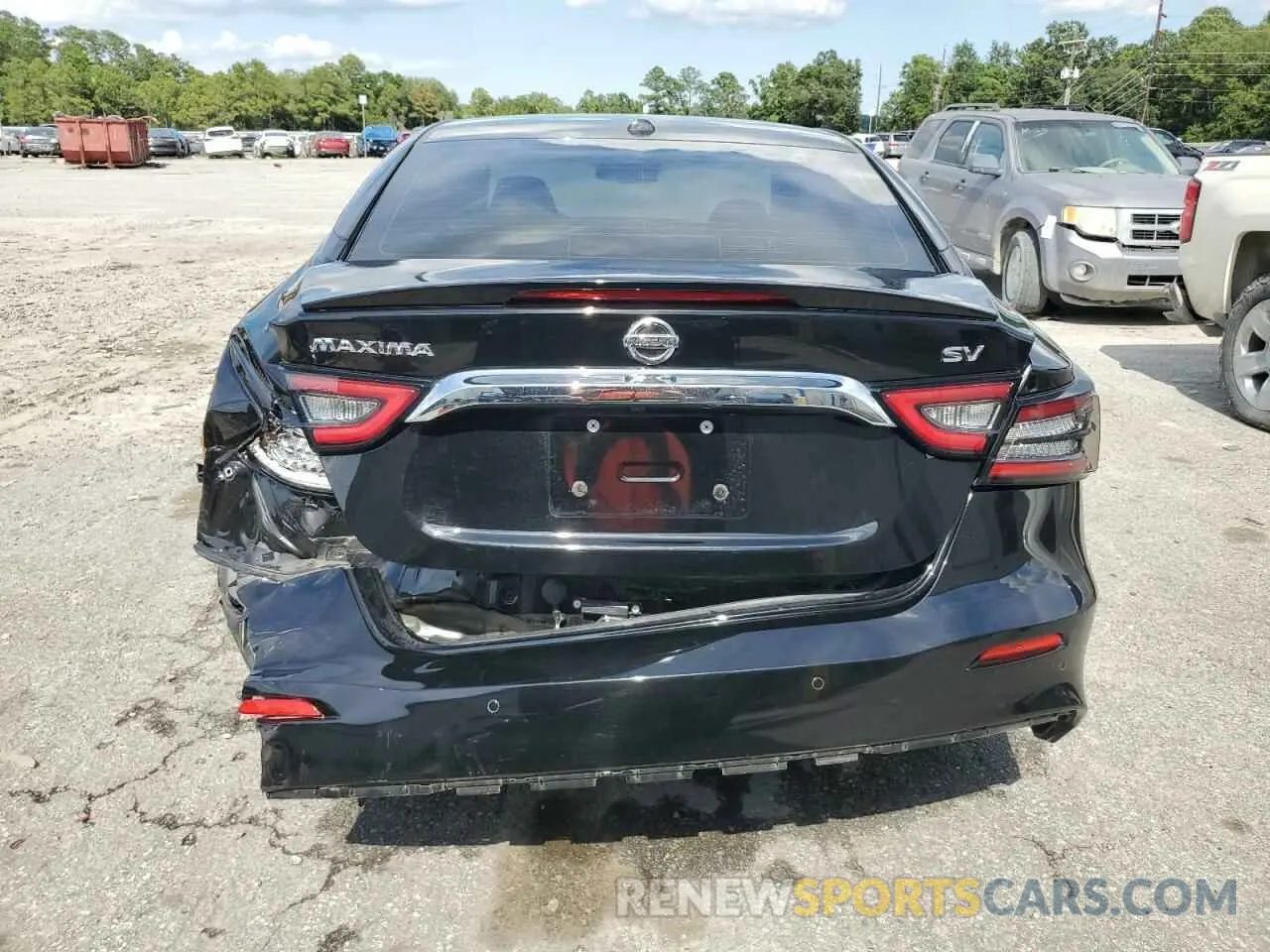 6 fotografías del automóvil dañado 1N4AA6CV9MC514564 NISSAN MAXIMA 2021