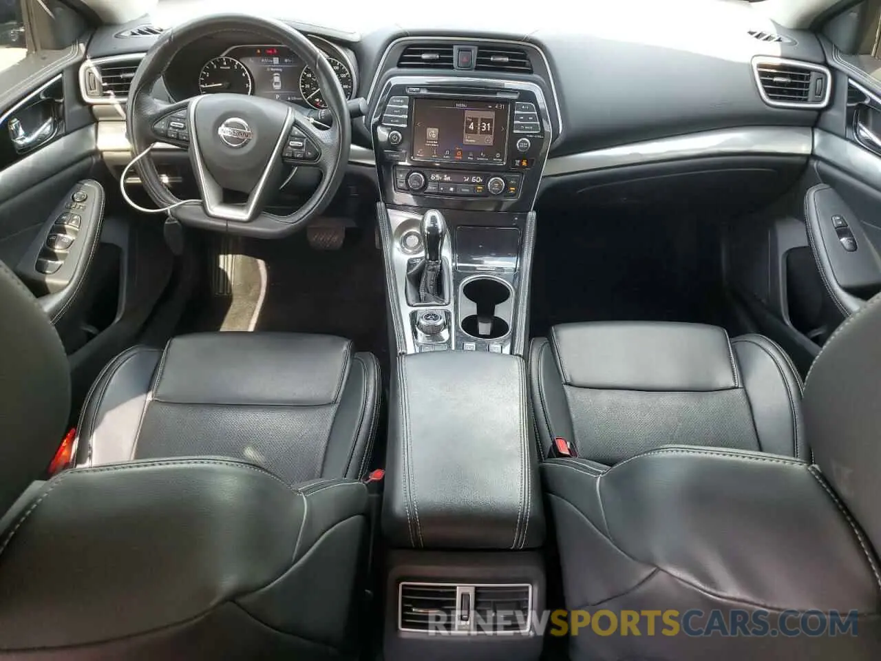 8 fotografías del automóvil dañado 1N4AA6CV9MC514564 NISSAN MAXIMA 2021