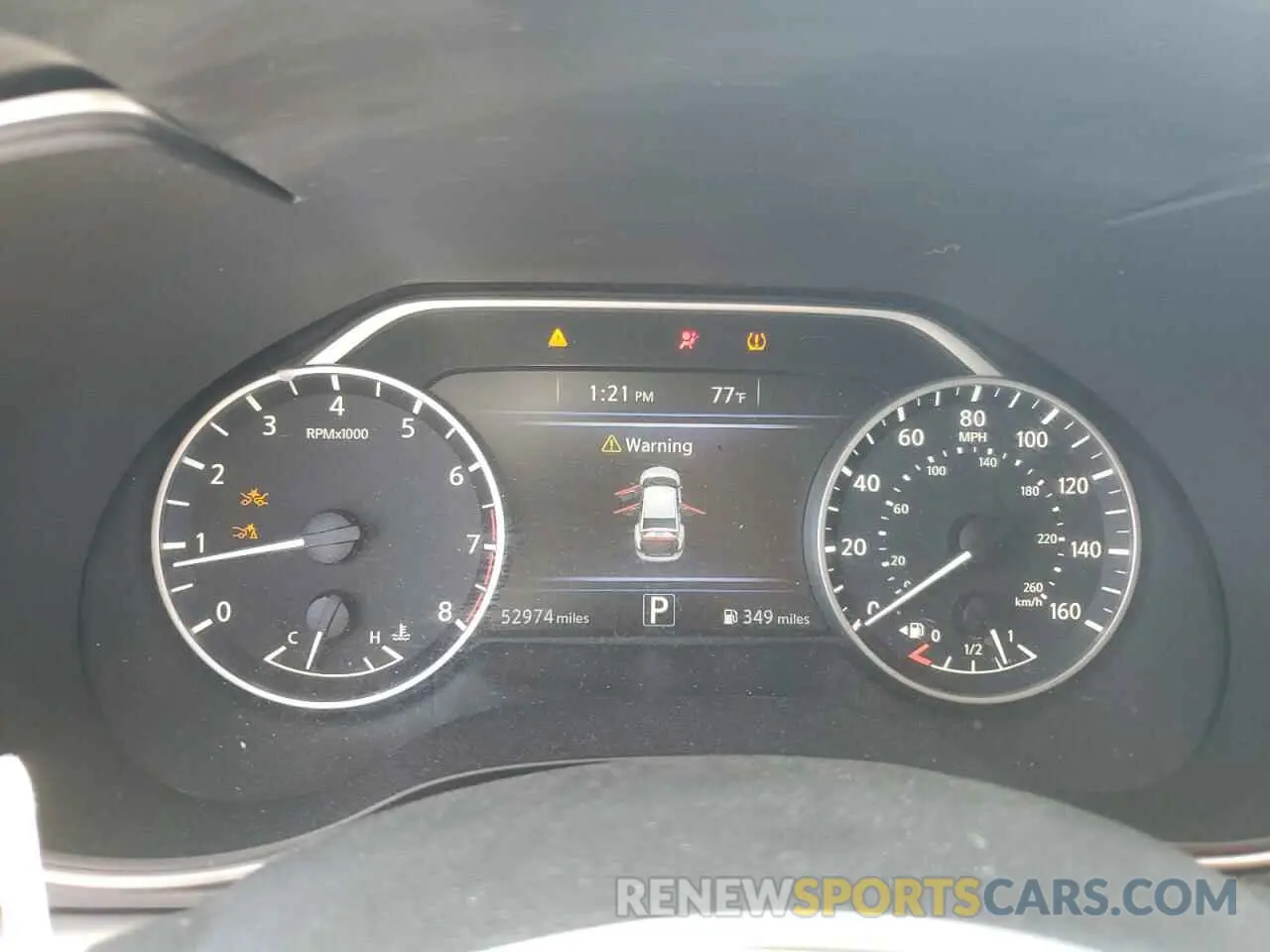9 fotografías del automóvil dañado 1N4AA6CV9MC515214 NISSAN MAXIMA 2021