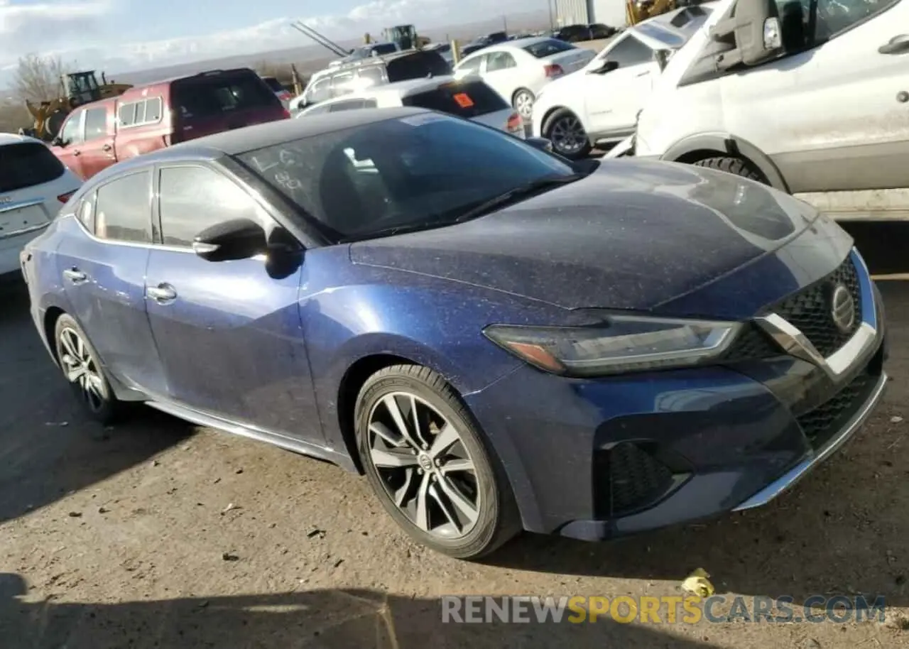 4 fotografías del automóvil dañado 1N4AA6CVXMC503914 NISSAN MAXIMA 2021