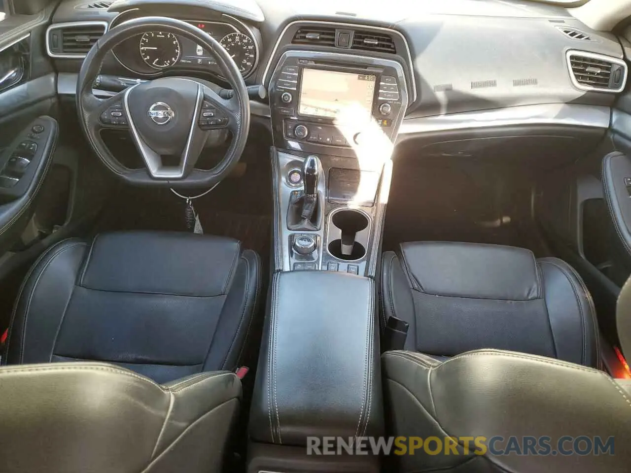 8 fotografías del automóvil dañado 1N4AA6CVXMC503914 NISSAN MAXIMA 2021