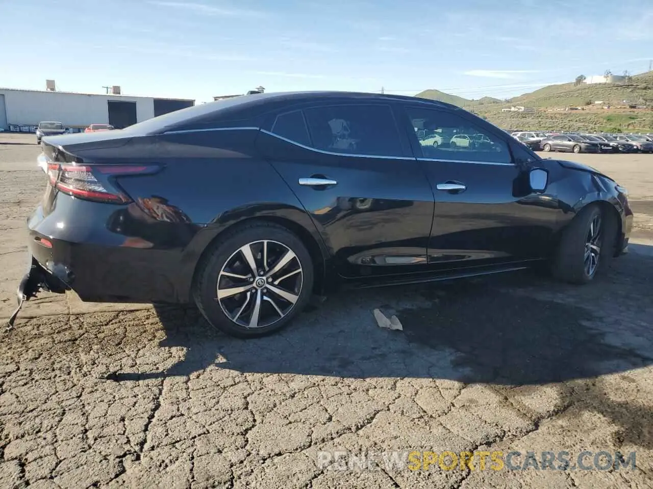3 fotografías del automóvil dañado 1N4AA6CVXMC508370 NISSAN MAXIMA 2021