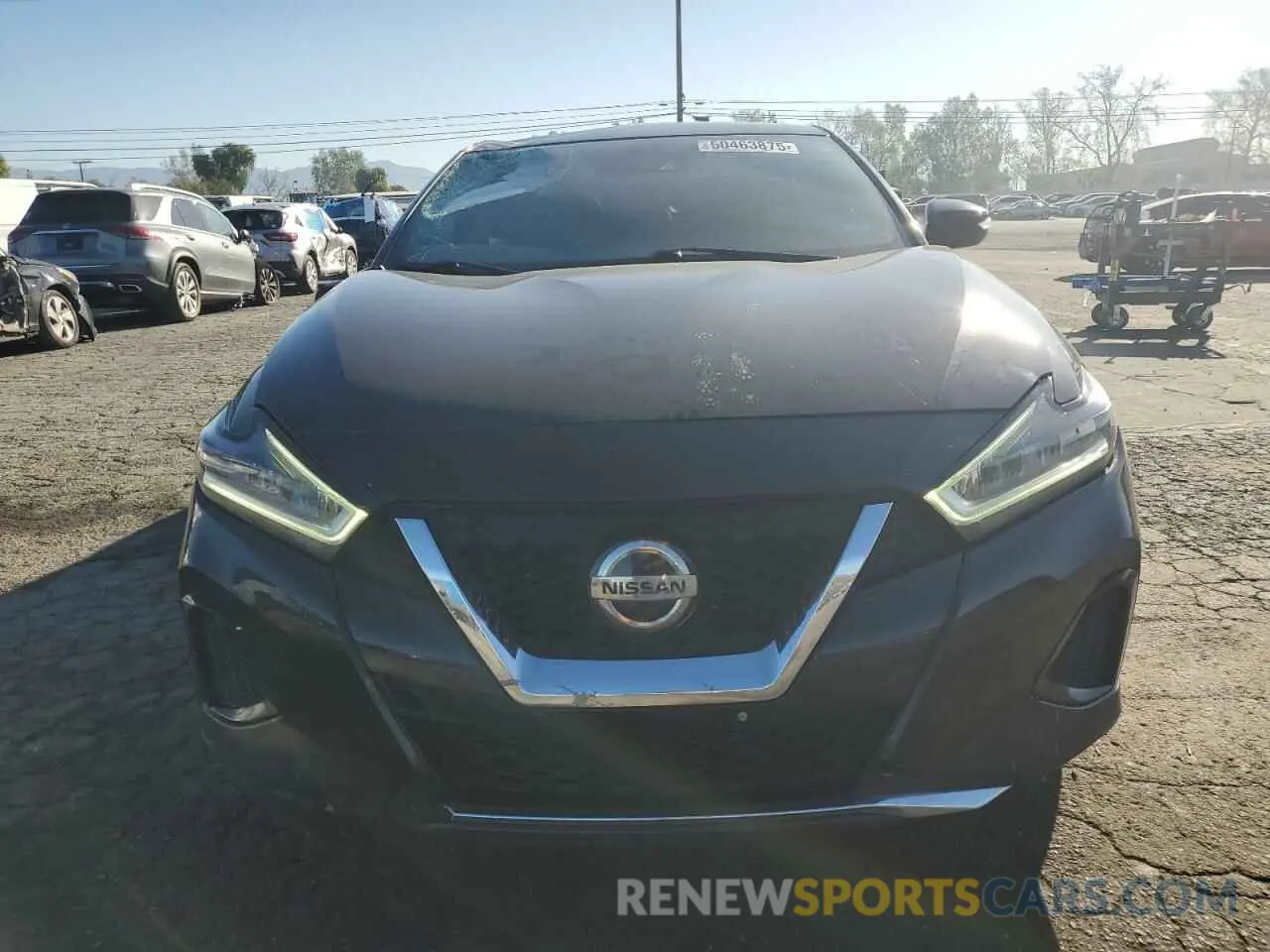 5 fotografías del automóvil dañado 1N4AA6CVXMC508370 NISSAN MAXIMA 2021