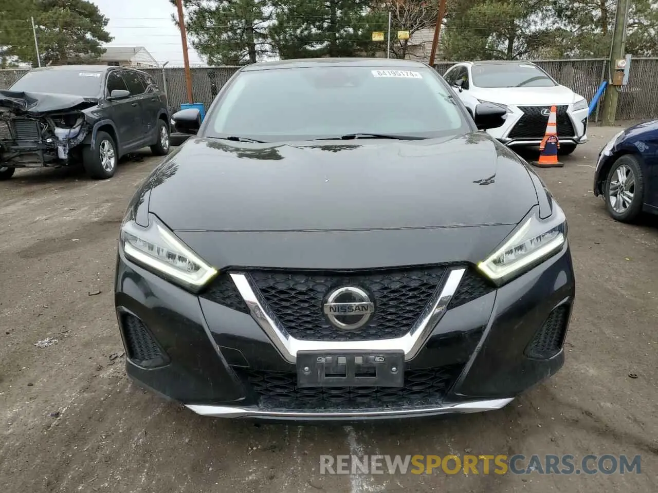 5 fotografías del automóvil dañado 1N4AA6CVXMC512161 NISSAN MAXIMA 2021