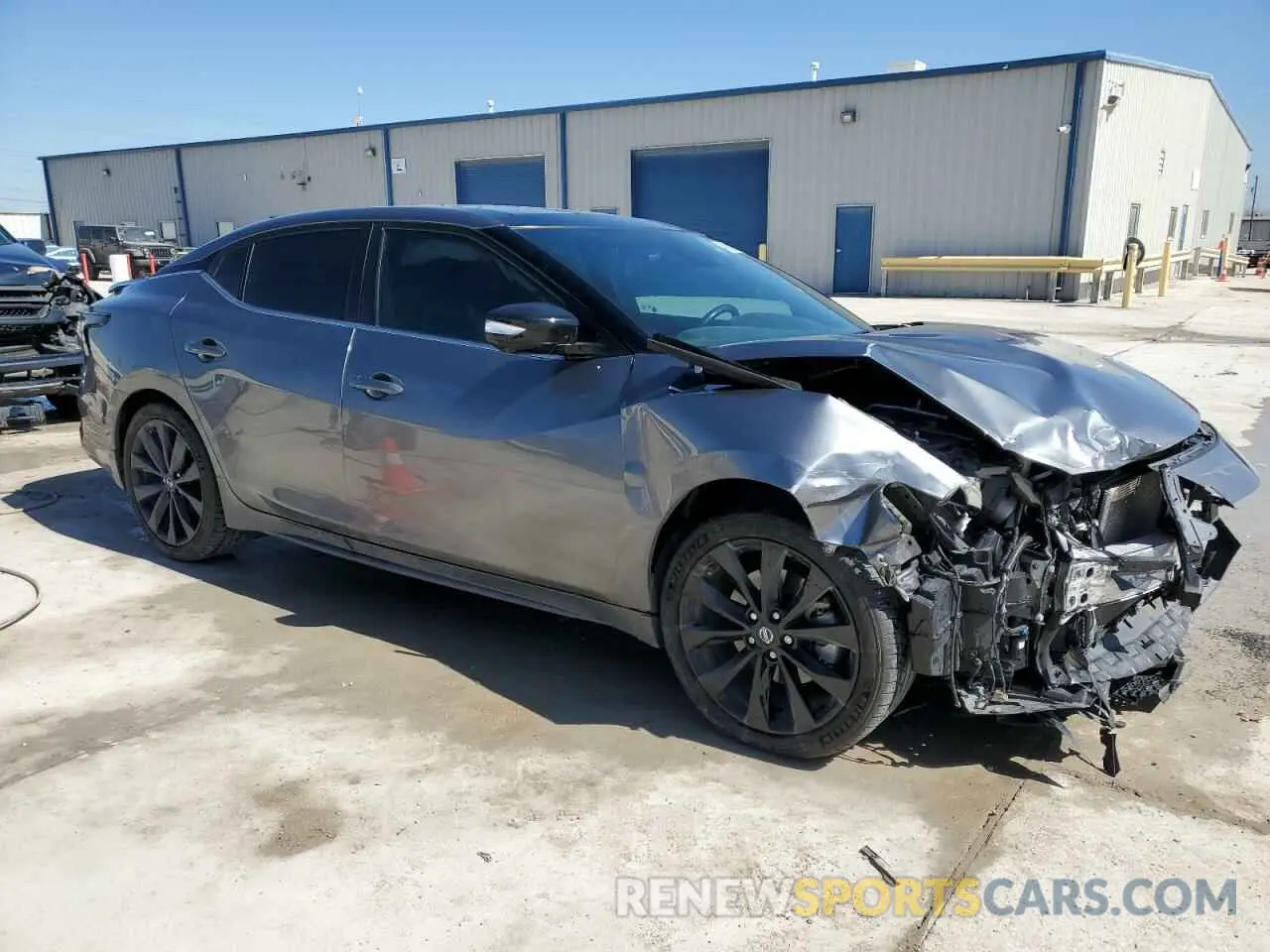 4 fotografías del automóvil dañado 1N4AA6EV1MC506309 NISSAN MAXIMA 2021