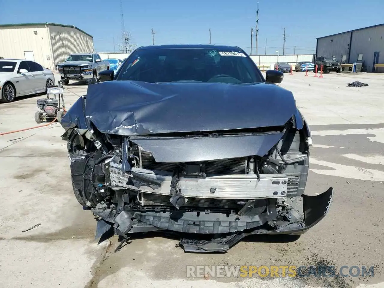 5 fotografías del automóvil dañado 1N4AA6EV1MC506309 NISSAN MAXIMA 2021