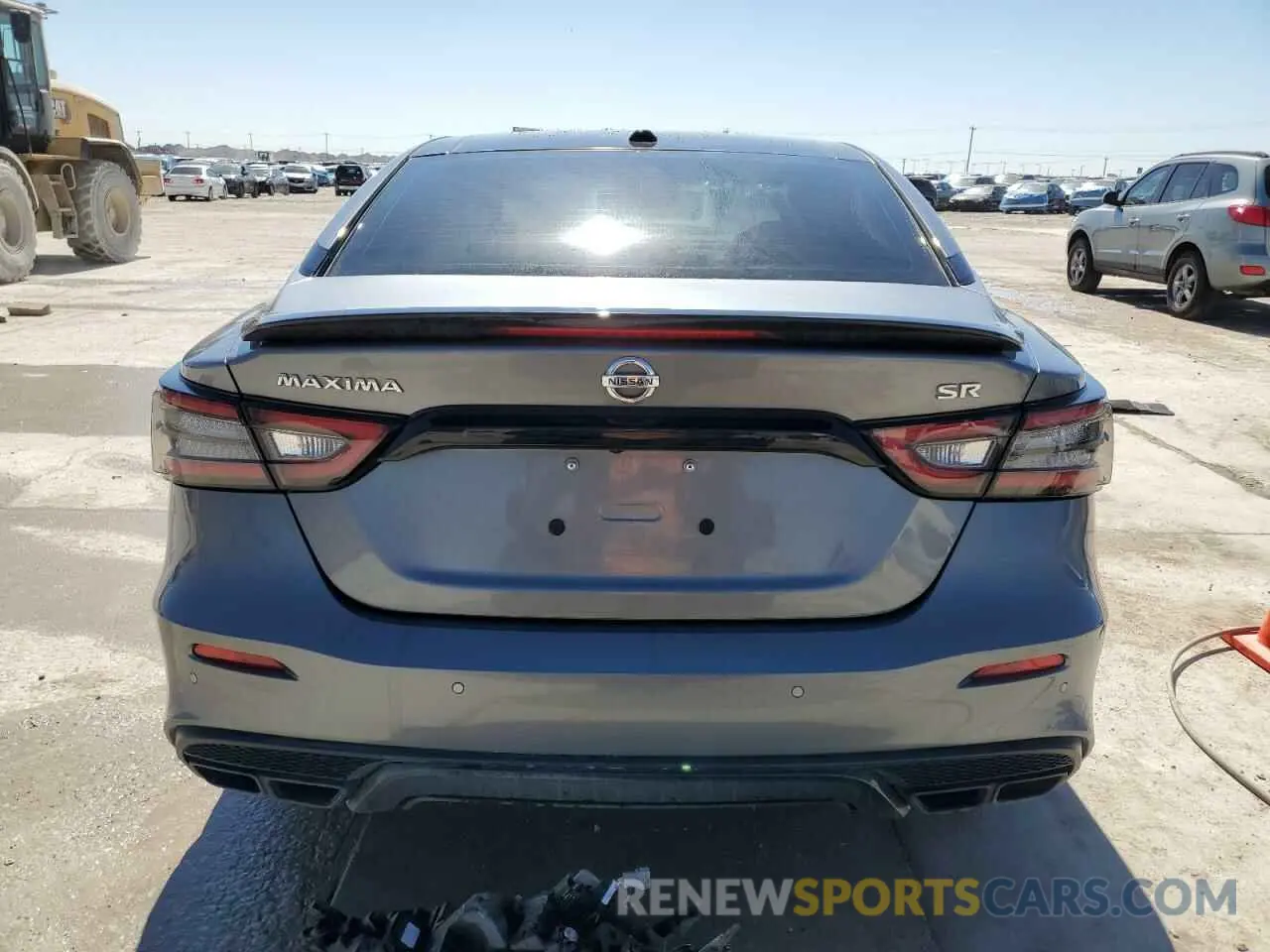 6 fotografías del automóvil dañado 1N4AA6EV1MC506309 NISSAN MAXIMA 2021