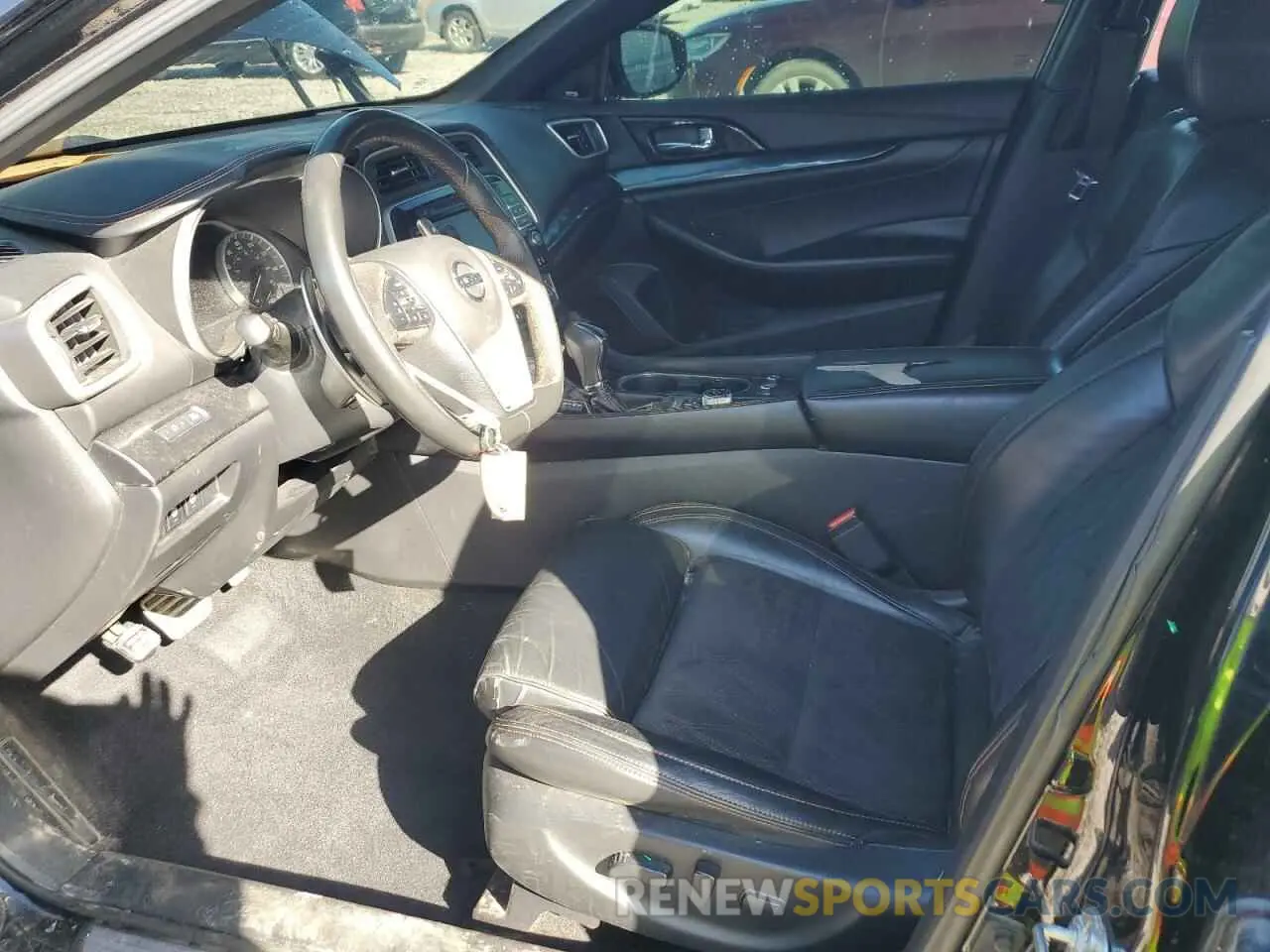 7 fotografías del automóvil dañado 1N4AA6EV2MC502589 NISSAN MAXIMA 2021
