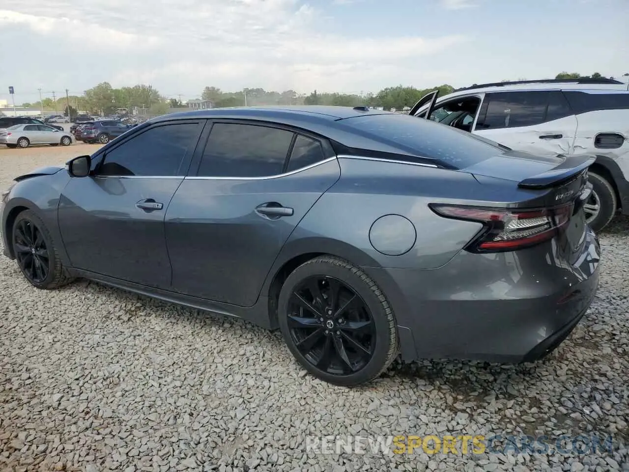 2 fotografías del automóvil dañado 1N4AA6EV2MC511602 NISSAN MAXIMA 2021