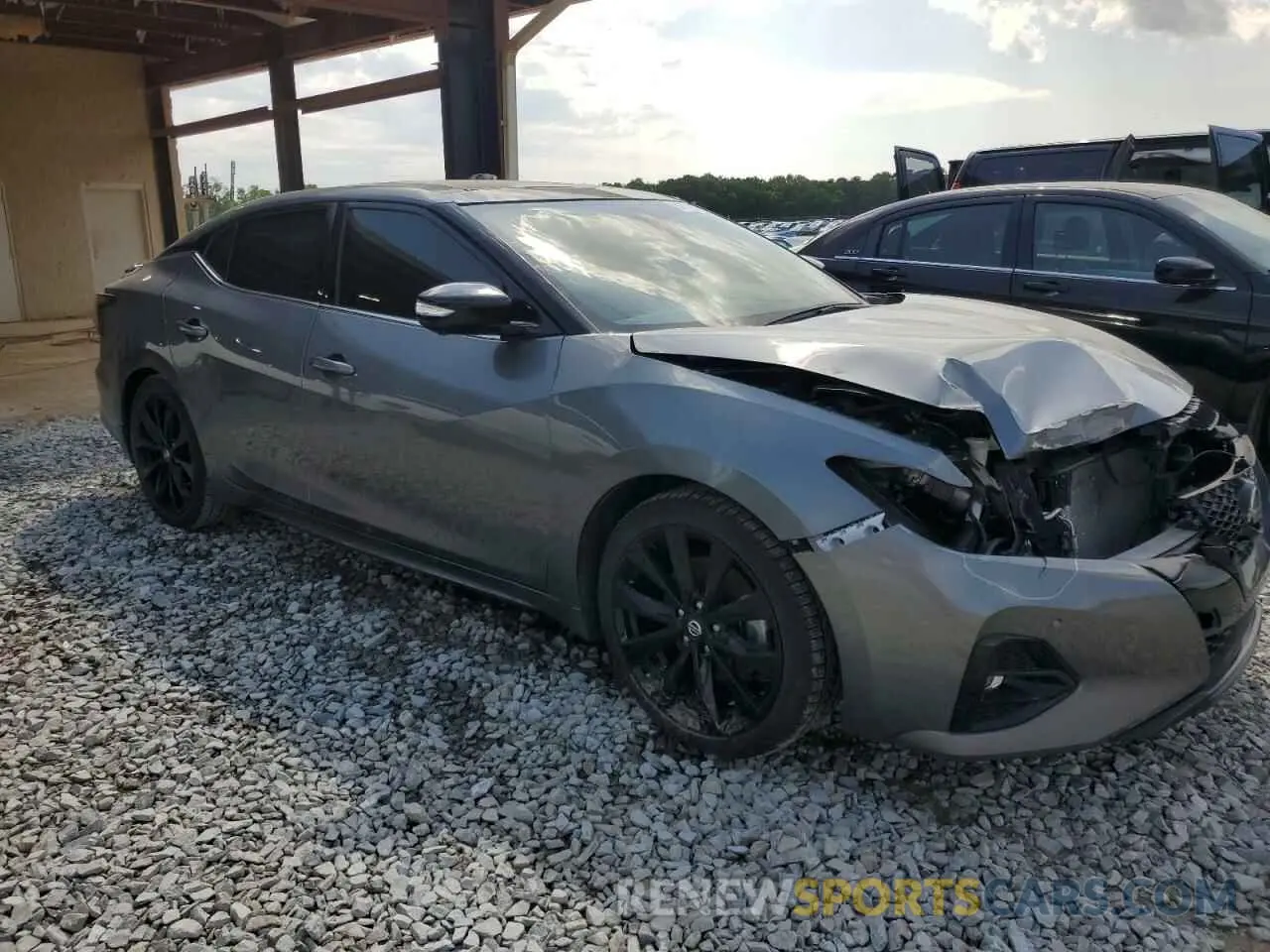 4 fotografías del automóvil dañado 1N4AA6EV2MC511602 NISSAN MAXIMA 2021