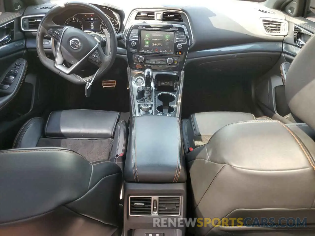 8 fotografías del automóvil dañado 1N4AA6EV2MC511602 NISSAN MAXIMA 2021