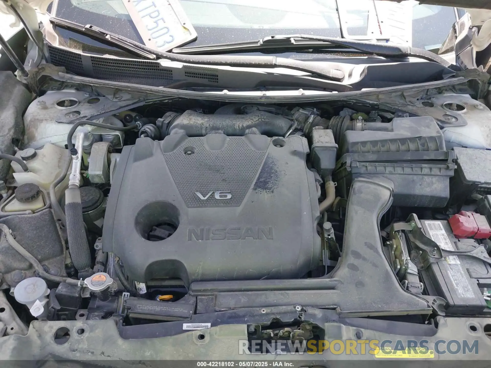 10 fotografías del automóvil dañado 1N4AA6EV4MC515490 NISSAN MAXIMA 2021
