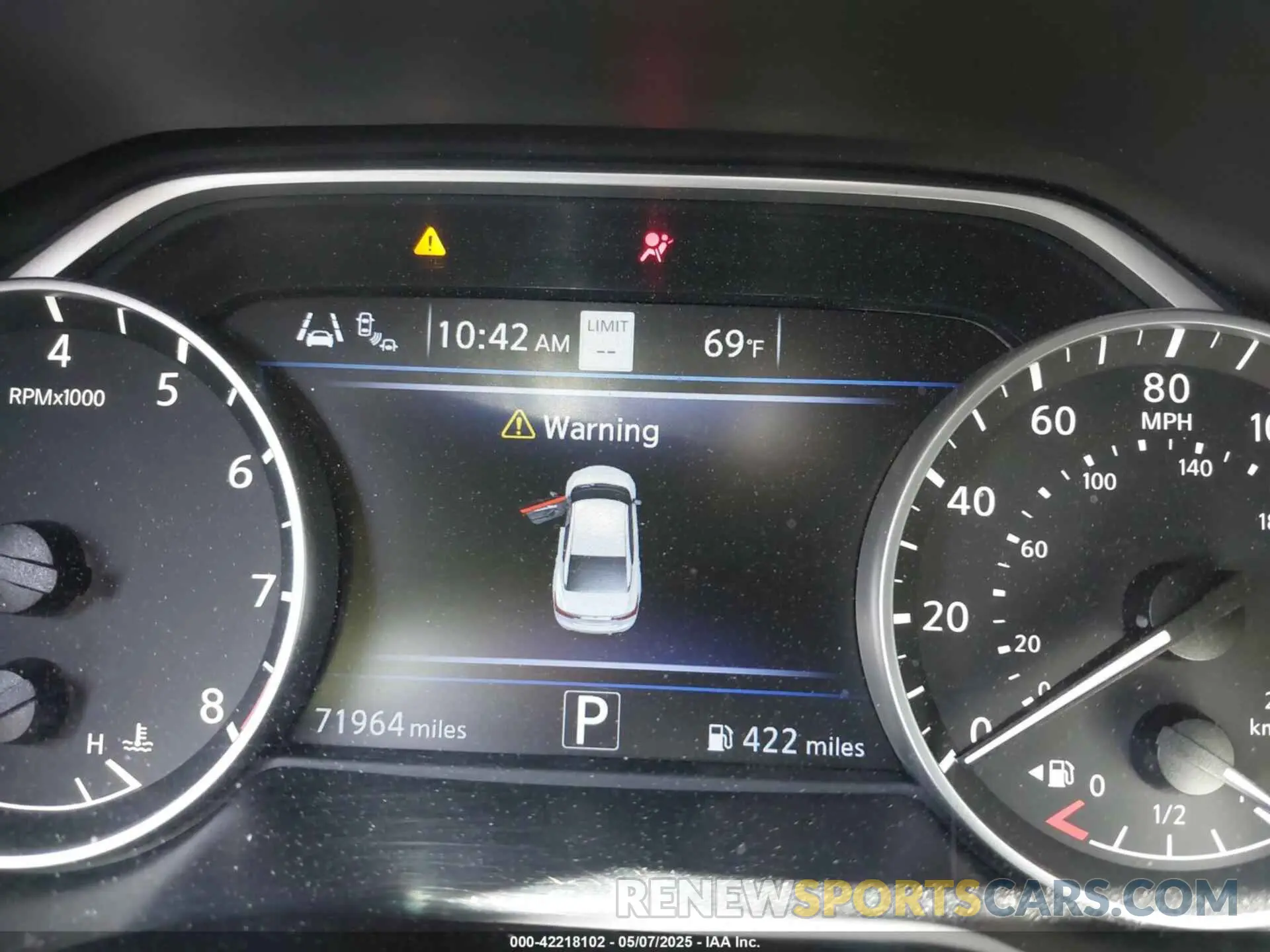 15 fotografías del automóvil dañado 1N4AA6EV4MC515490 NISSAN MAXIMA 2021