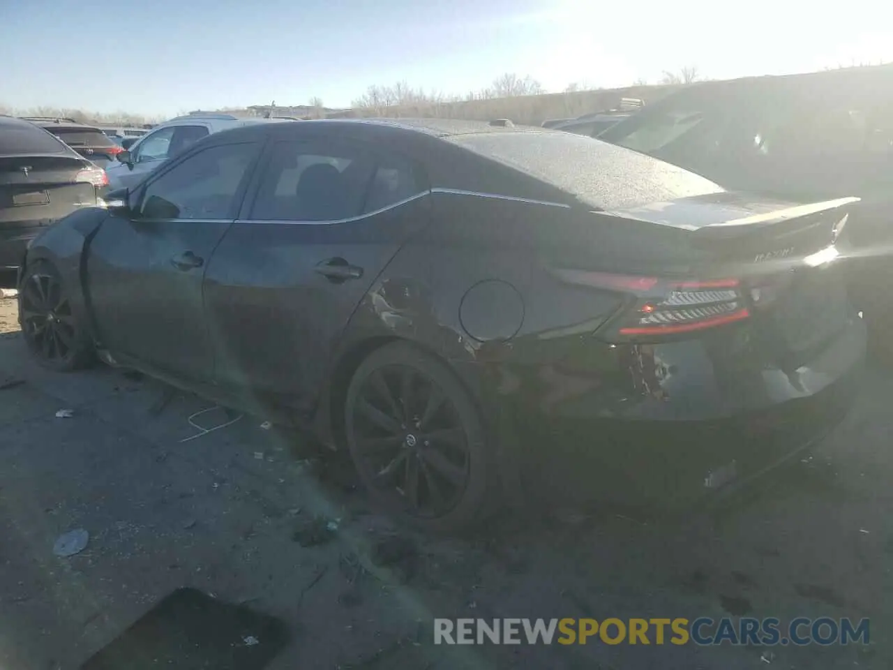 2 fotografías del automóvil dañado 1N4AA6EV5MC509844 NISSAN MAXIMA 2021