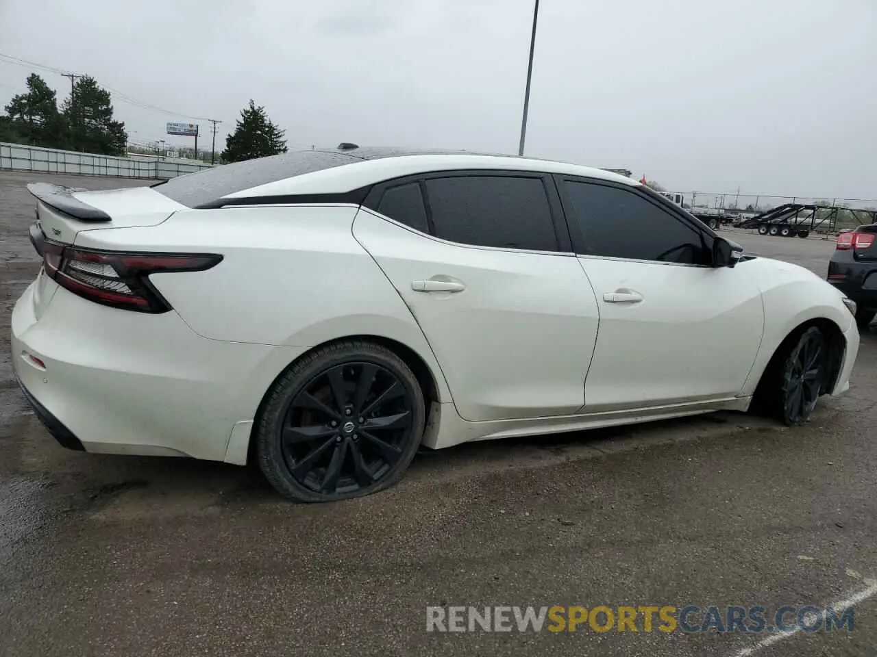 3 fotografías del automóvil dañado 1N4AA6EV7MC502541 NISSAN MAXIMA 2021