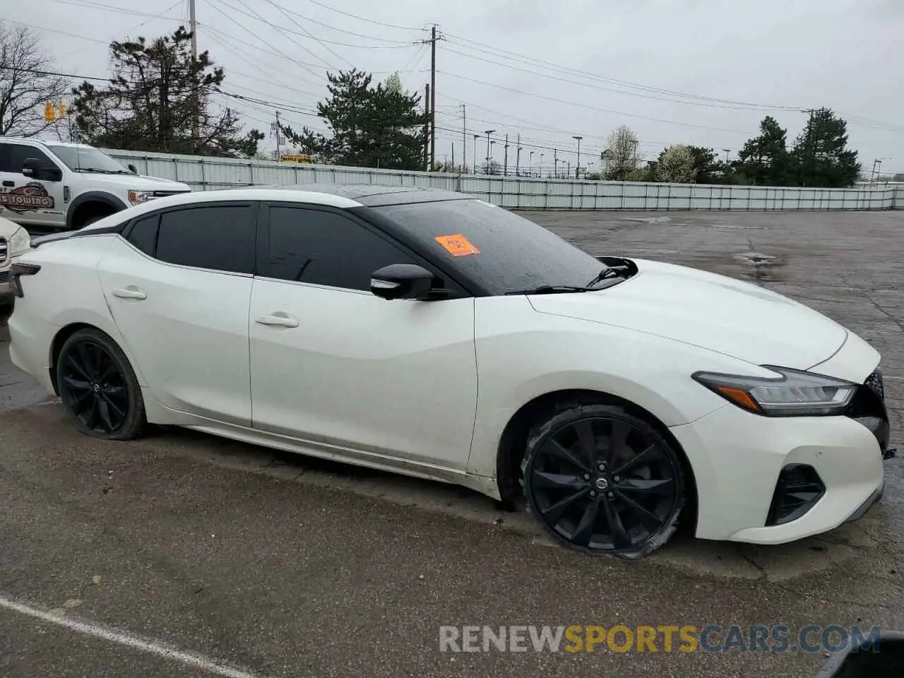4 fotografías del automóvil dañado 1N4AA6EV7MC502541 NISSAN MAXIMA 2021