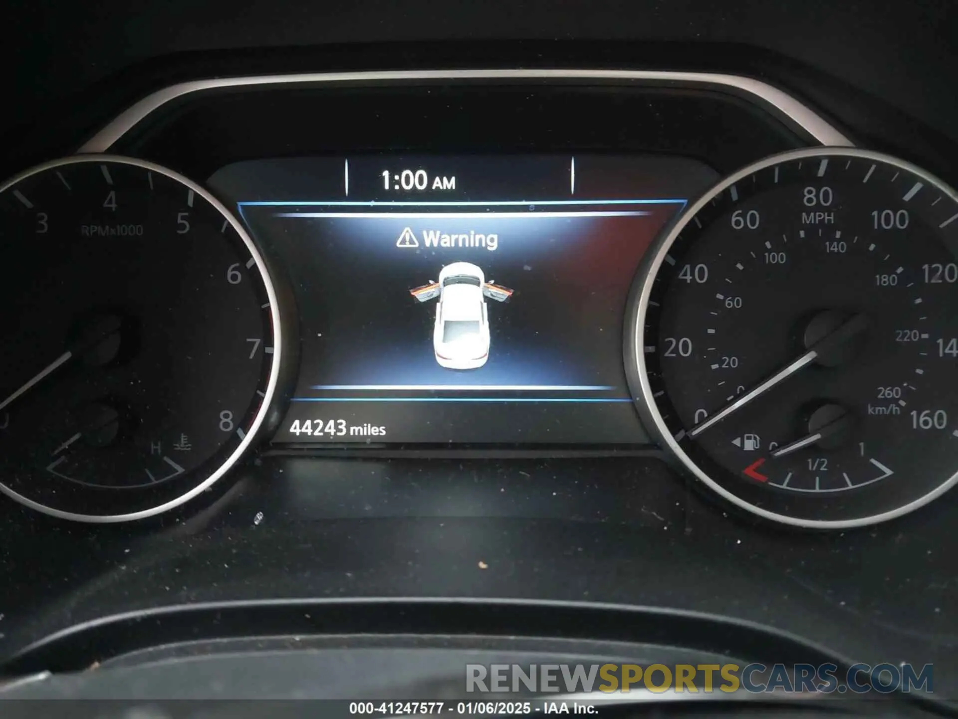 7 fotografías del automóvil dañado 1N4AA6EV8MC501821 NISSAN MAXIMA 2021
