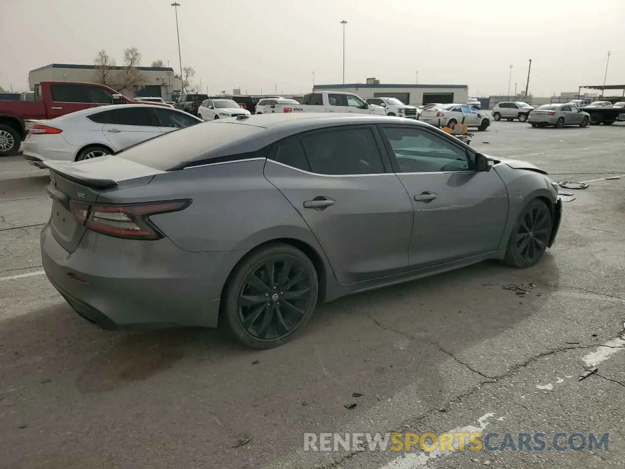 3 fotografías del automóvil dañado 1N4AA6EV9MC513170 NISSAN MAXIMA 2021