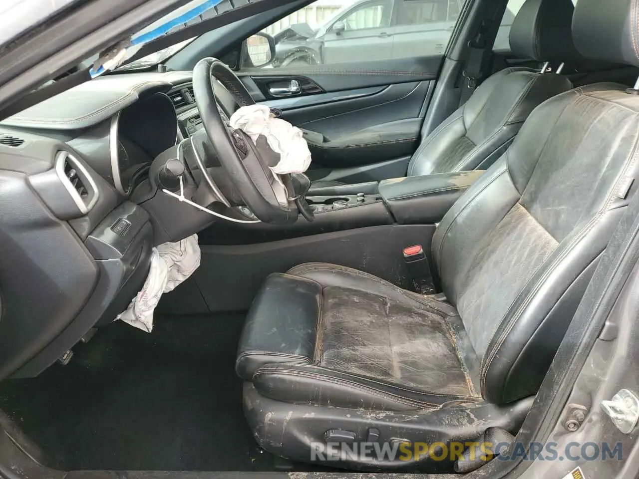 7 fotografías del automóvil dañado 1N4AA6EV9MC513170 NISSAN MAXIMA 2021