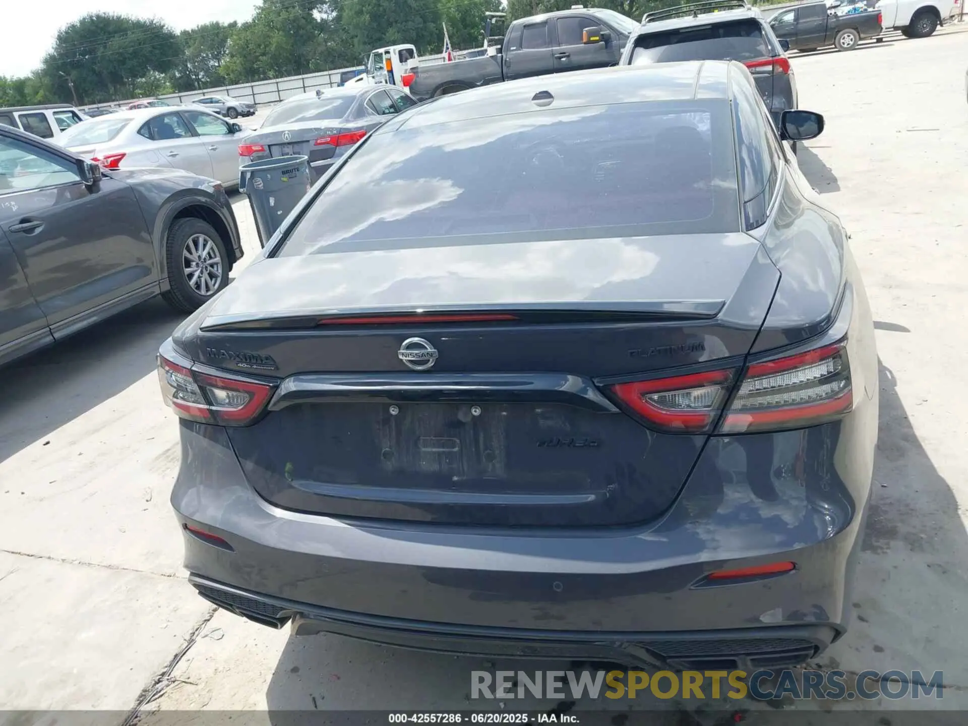 16 fotografías del automóvil dañado 1N4AA6FV0MC507840 NISSAN MAXIMA 2021