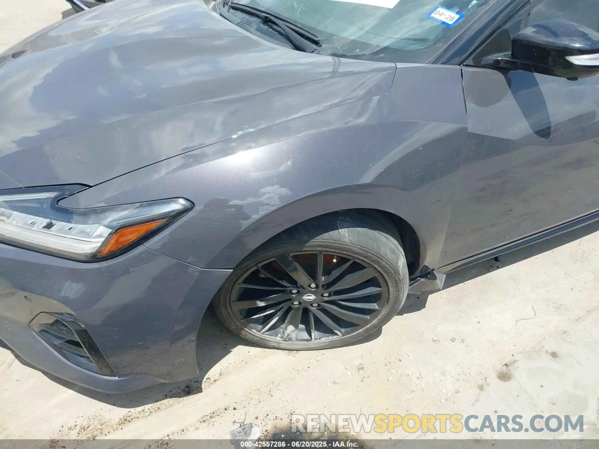 6 fotografías del automóvil dañado 1N4AA6FV0MC507840 NISSAN MAXIMA 2021