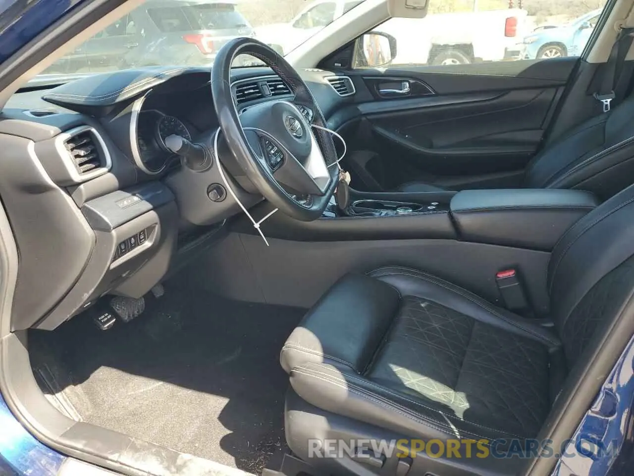 7 fotografías del automóvil dañado 1N4AA6FV2MC509668 NISSAN MAXIMA 2021