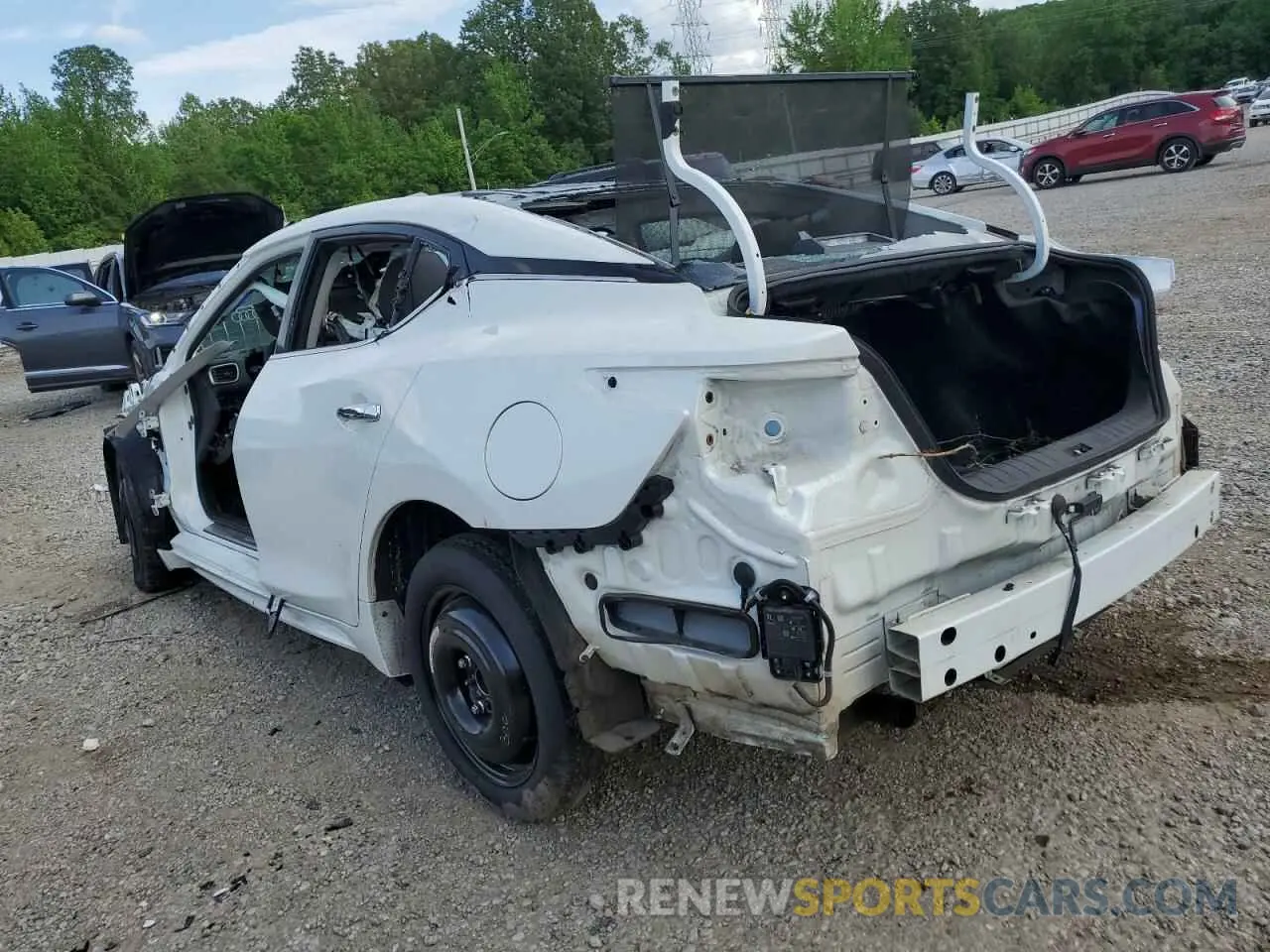 2 fotografías del automóvil dañado 1N4AA6FV3MC516905 NISSAN MAXIMA 2021