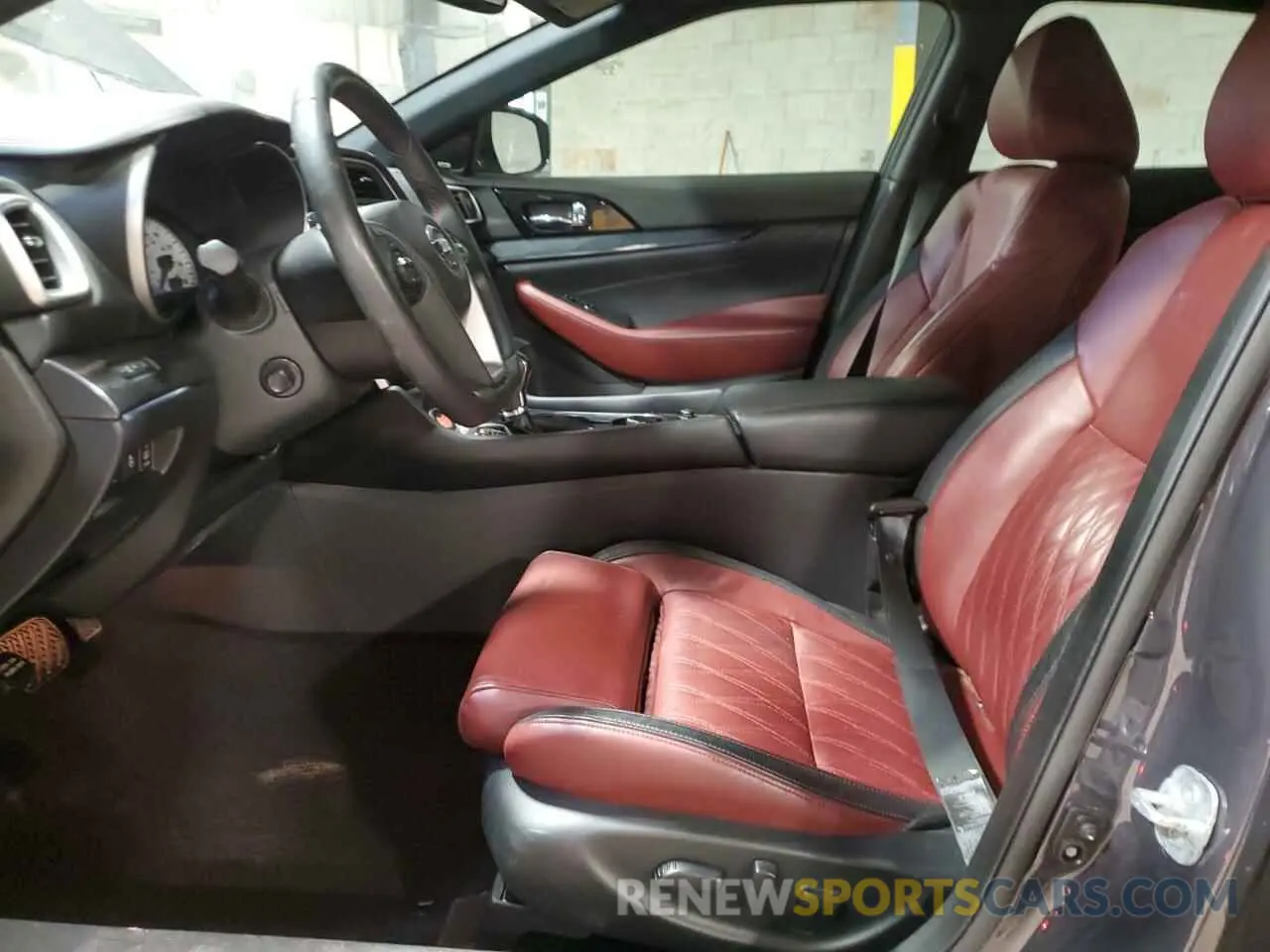 7 fotografías del automóvil dañado 1N4AA6FVXMC501432 NISSAN MAXIMA 2021