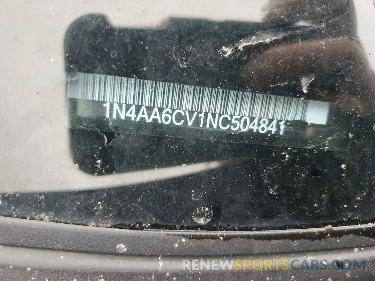 12 fotografías del automóvil dañado 1N4AA6CV1NC504841 NISSAN MAXIMA 2022