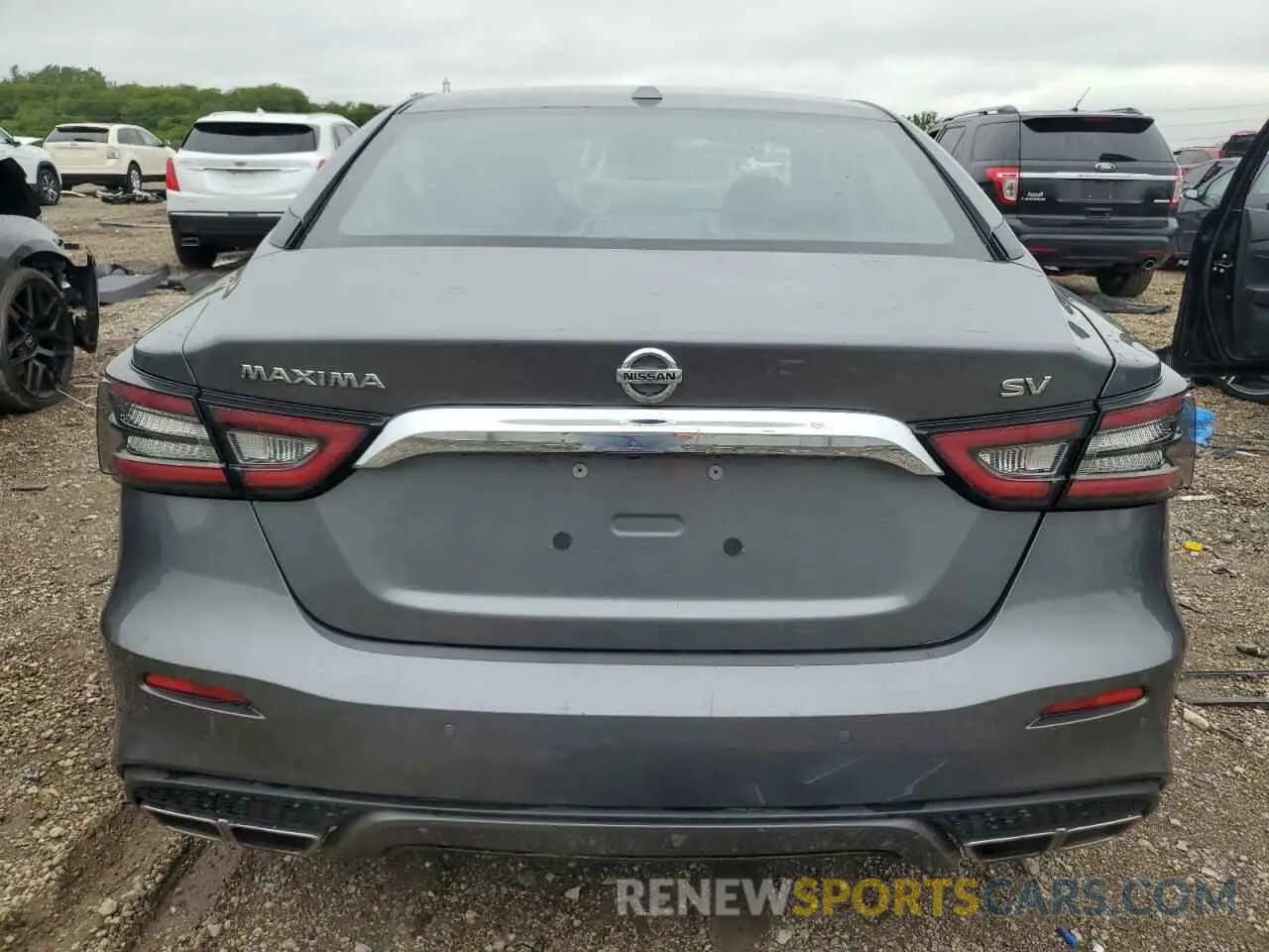 6 fotografías del automóvil dañado 1N4AA6CV1NC504841 NISSAN MAXIMA 2022