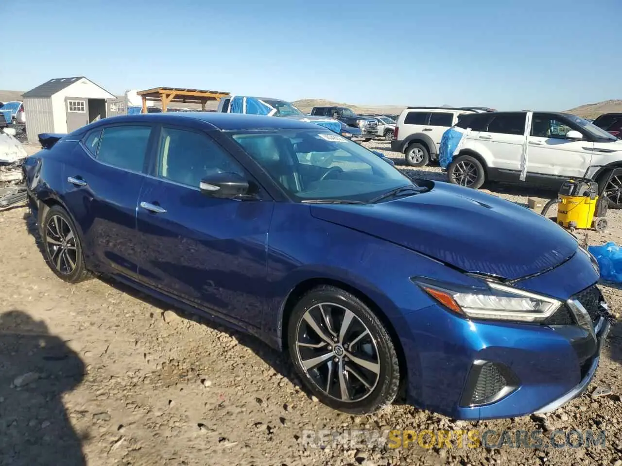 4 fotografías del automóvil dañado 1N4AA6CV3NC503013 NISSAN MAXIMA 2022