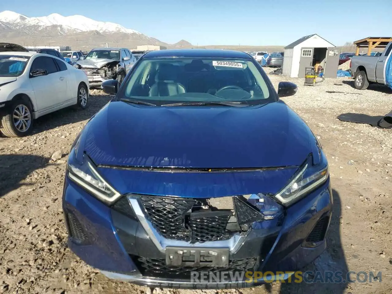 5 fotografías del automóvil dañado 1N4AA6CV3NC503013 NISSAN MAXIMA 2022